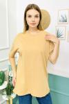 155256 Oversize Baskisiz Duz Tshirt